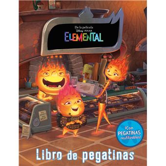 Elemental Libro De Pegatinas - Disney -5% en libros
