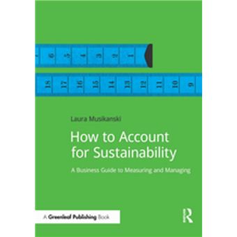 How to Account for Sustainability - 1