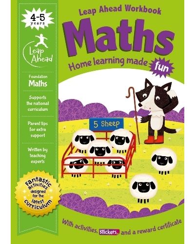 Leap Ahead 45 years maths workbook expert english educational