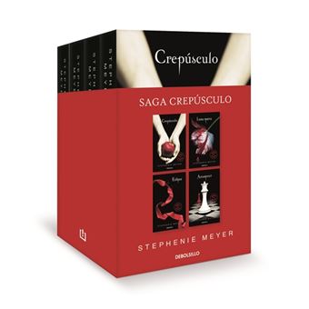 Pack Saga Crepúsculo - Stephenie Meyer -5% en libros