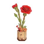 Red Carnation Robotime