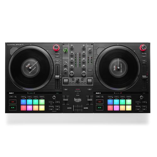 Mesa De Mezclas Hercules Djcontrol Inpulse T7 Negro