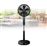 Ventilador de pie Aerian Mosquitosfan 50W Negro