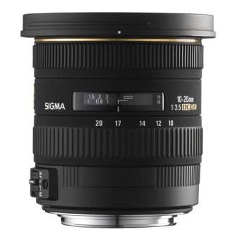 Objetivo Sigma 10-20 mm F3.5 EX DC HSM para Canon