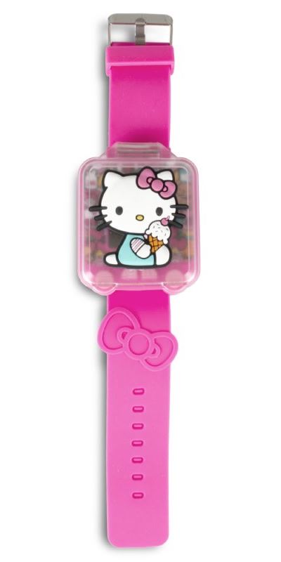 Reloj digital educativo con juegos hello kitty