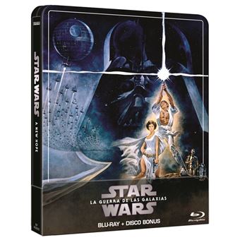 Re-visionado de Star Wars IV Una Nueva Esperanza, versión Blu-Ray