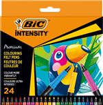 24 Rotuladores Colorear Premium Intensity BIC