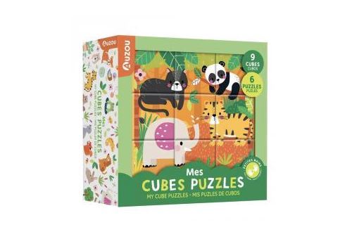 Mi puzle cubo de animales adorables