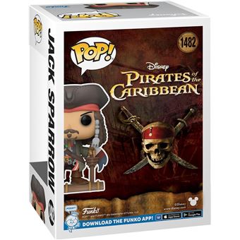 Figura Funko Disney Piratas del Caribe Capitán Jack Sparrow 10cm