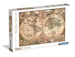 Puzzle clementoni 3000 mapa antiguo