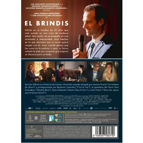 A merced de Procesando Parlamento El brindis (2020) - DVD - Laurent Tirard | Fnac