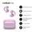 Auriculares Bluetooth Sony LinksBuds Clip WFLC900 True Wireless Lavanda