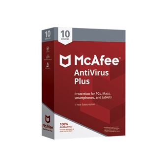 McAfee Antivirus Plus 2018 10 Dispositivos