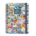 Agenda Legami Semana Vista 16 Meses 26/27 Large Legami Travel Stickers