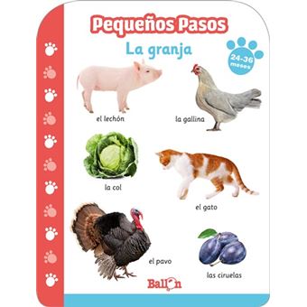 PEQUEÑOS PASOS - LA GRANJA 24-36 MESES