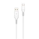 Cable Wefix USB-C Blanco 1 m