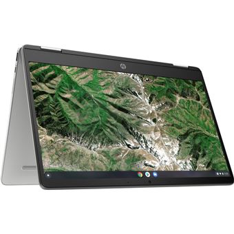Convertible 2 en 1 HP Chromebook x360 14a-ca0009ns 14'' Plata