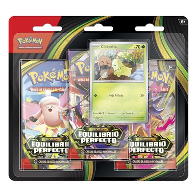 Pack 3 sobres pokemon tcg marzo 2026