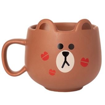 Taza Line Friends Brown - 1
