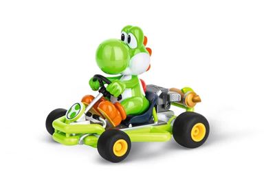 Figura coche carrera nintendo mario kart yoshi