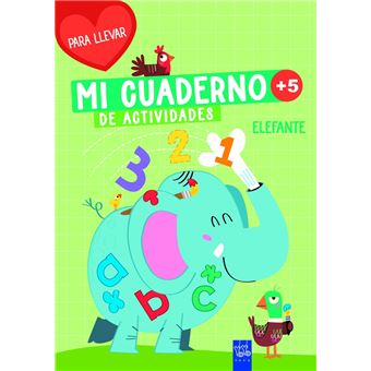 Mi cuaderno de actividades para llevar. Elefante