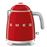 Mini Hervidor eléctrico Smeg 50's Style 0.8L Rojo