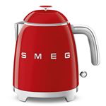 Mini Hervidor eléctrico Smeg 50's Style 0.8L Rojo