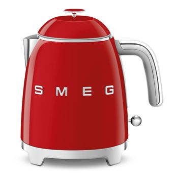 Mini Hervidor eléctrico Smeg 50's Style 0.8L Rojo