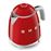 Mini Hervidor eléctrico Smeg 50's Style 0.8L Rojo