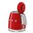 Mini Hervidor eléctrico Smeg 50's Style 0.8L Rojo
