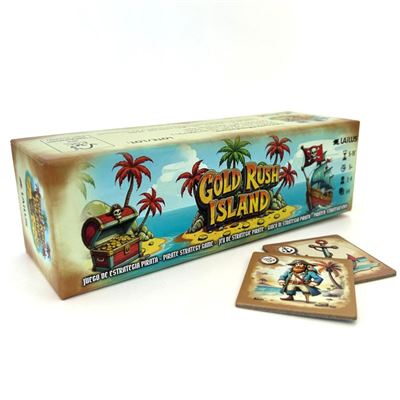 Juego de mesa gold rush island