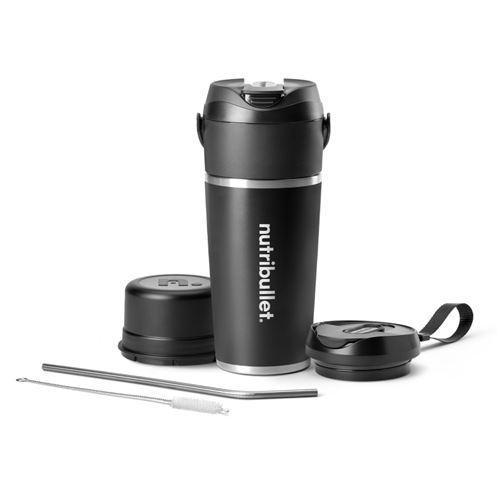 Batidora Portátil Con Vaso Térmico Nutribullet Flip Nbp016b