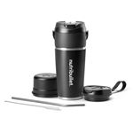 Batidora portátil con vaso térmico Nutribullet Flip NBP016B 