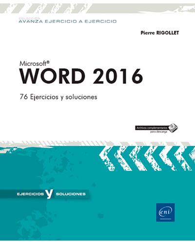 Microsoft Word 2016 - 76 Ejercicios Y Soluciones - -5% En Libros | Fnac