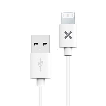 Cable Wefix lightning  - USB-B Blanco 2 m