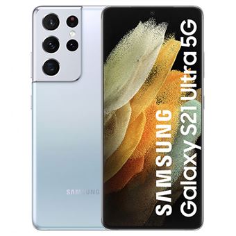 Samsung Galaxy S21 Ultra 5G 6,8'' 128GB Plata