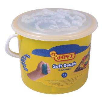 Jovi Soft Dough Blandiver 4 botes de pasta blanda para modelar
