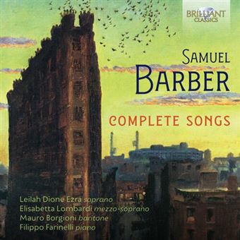 Barber: Complete Songs - 3 CDs