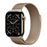 Apple Watch Series 11 GPS + Cellular 42mm Caja Titanio Oro y Correa Milanese Loop Dorado