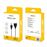 Cable de extensión Accsup USB-A 2.0 1,8m Negro