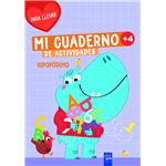 Mi cuaderno de actividades para llevar. Hipopótamo