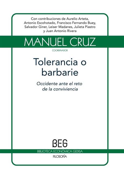 Tolerancia O Barbarie