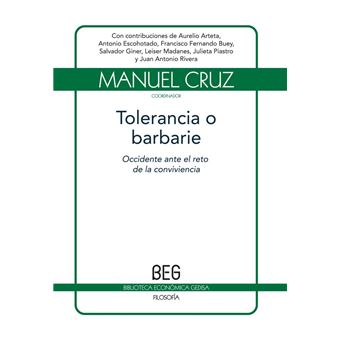 Tolerancia o barbarie