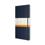 Cuaderno Moleskine Xl Pautado Azul Zafiro