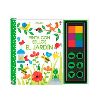 Pinta con sellos - El jardín