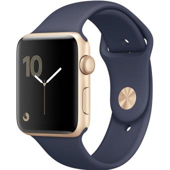 Apple Watch S2 42mm aluminio en oro y correa deportiva azul noche - Reloj  conectado - Comprar al mejor precio | Fnac