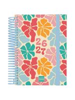 Agenda Escolar Finocam Diva Sep 2026 - Jun 2027 8º - 120x164 Mm 1 Día Página Spring Español