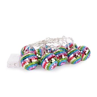 Helio Ferretti Tira de luces Rainbow Disco Ball - 1