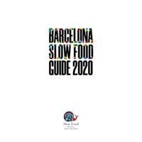 Barcelona Slow Food Guide 2020 - Ed bilingüe