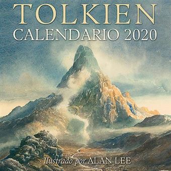 Calendario 2020 de Tolkien ilustrado por Alan Lee - 1